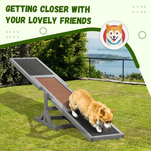 Wooden Dog Agility Seesaw Training Ramp