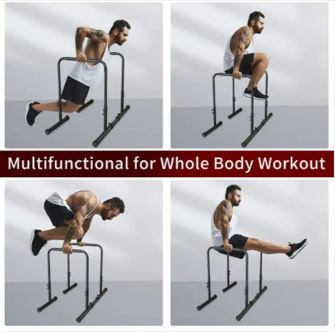Adjustable Dip Bar & Power Tower Station