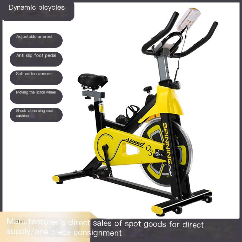 Ultra-Quiet Indoor Cycling Exercise Bike