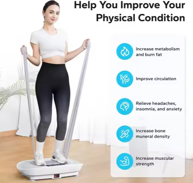 3D Oscillation Vibration Plate Exercise Machine