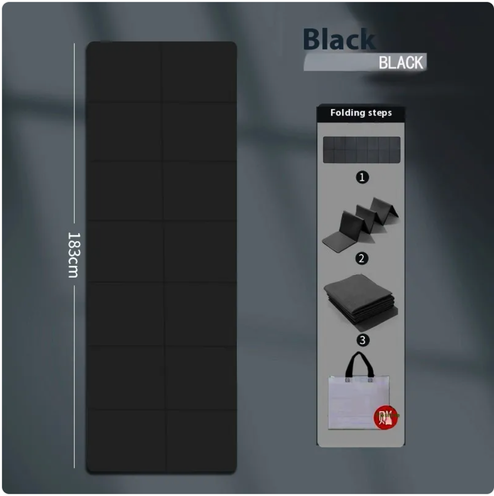 Premium Folding TPE Yoga & Fitness Mat