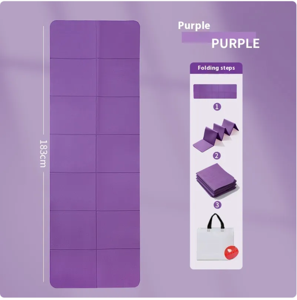 Premium Folding TPE Yoga & Fitness Mat