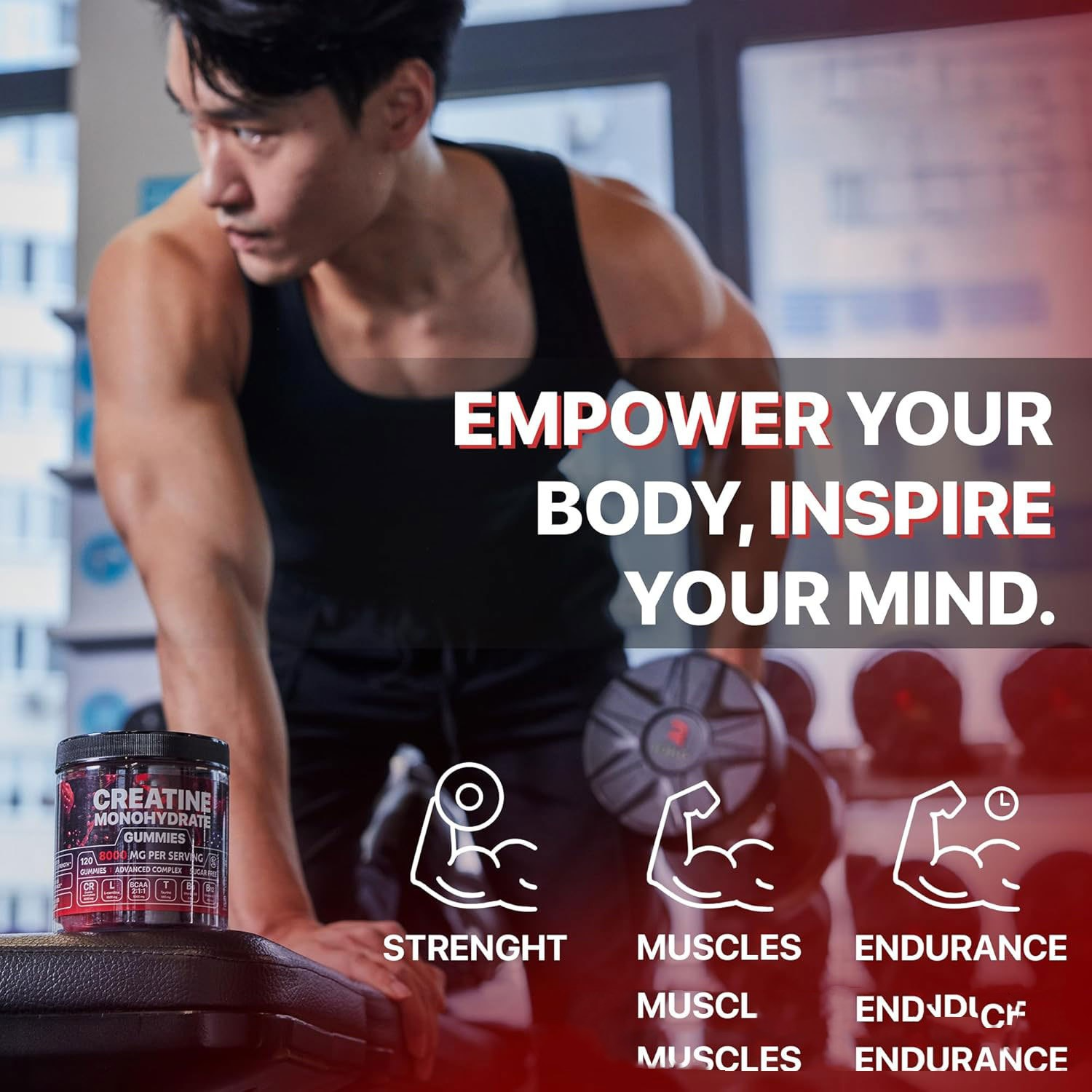 Muscle Boost Creatine Gummies