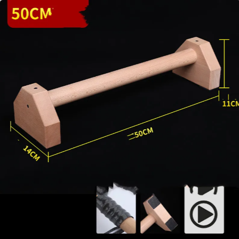 Wooden Push-Up Bars & Paralletes
