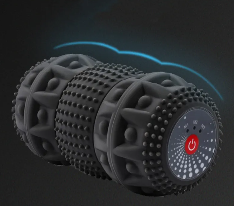 Electric Vibrating Foam Roller – Rechargeable Deep Tissue Massager