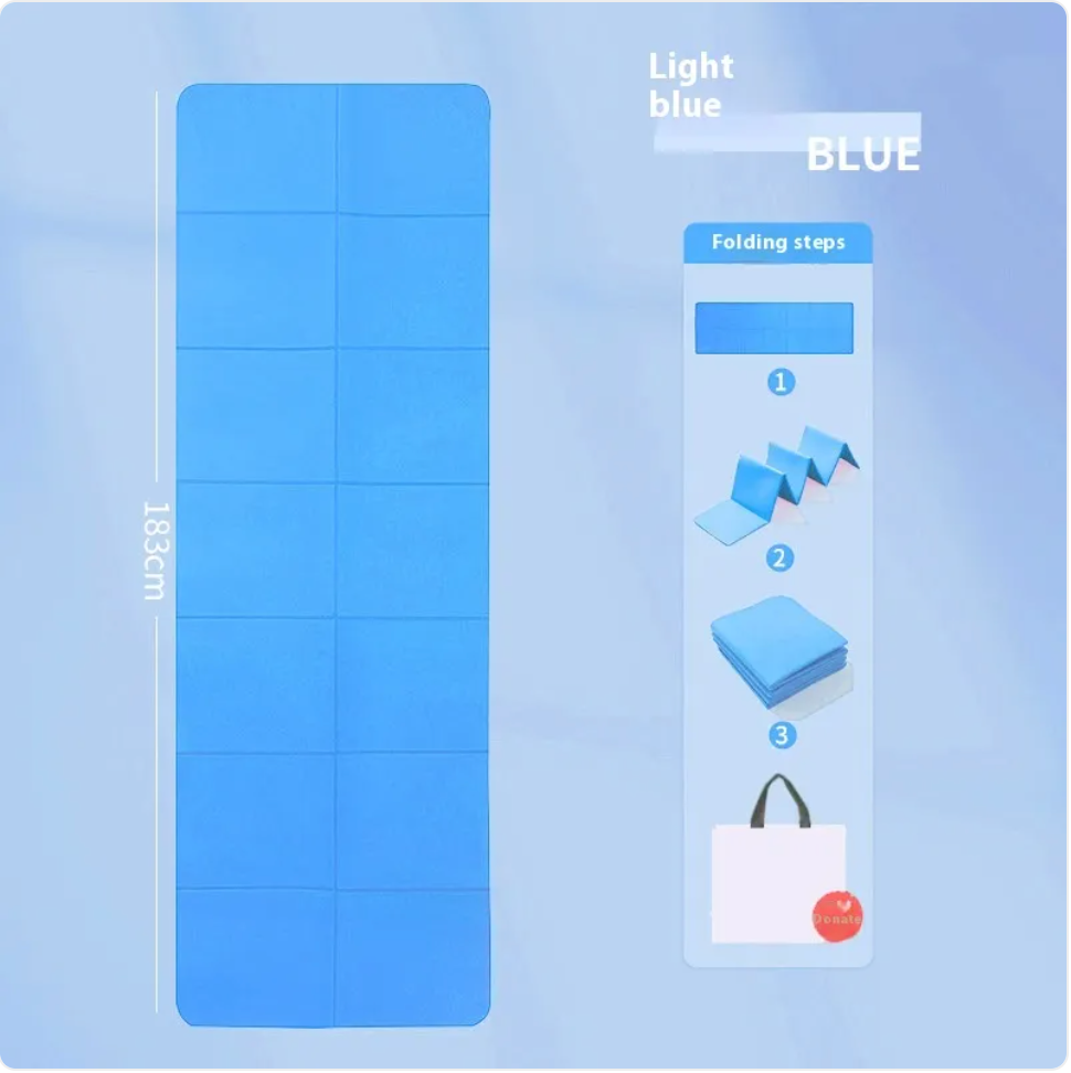 Premium Folding TPE Yoga & Fitness Mat