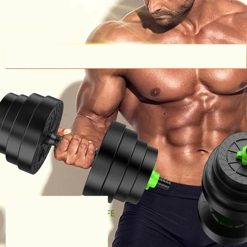 Adjustable Dumbbell & Barbell Set