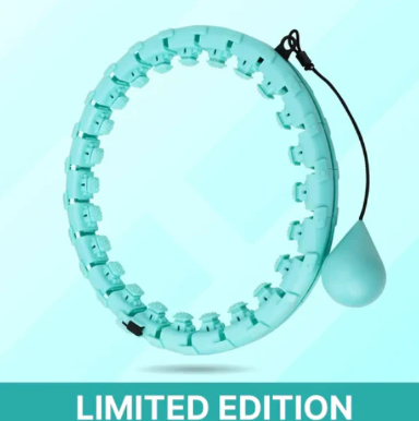 Smart Weighted Hula Hoop for Fitness & Weight Loss