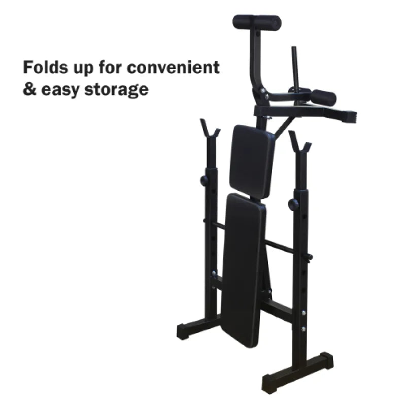 Multi-Bench Press & Squat Rack Station