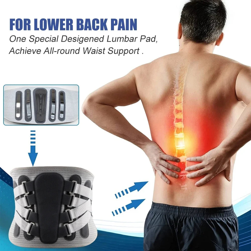 Adjustable Ergonomic Lumbar Support Belt