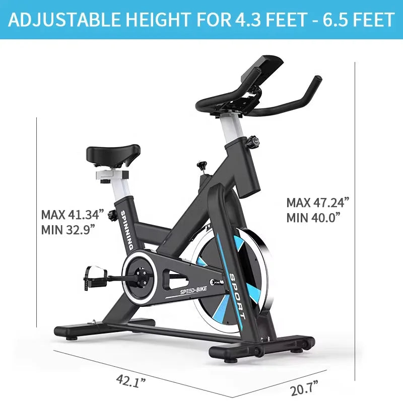 Pro Indoor Magnetic Stationary Exercise Bike