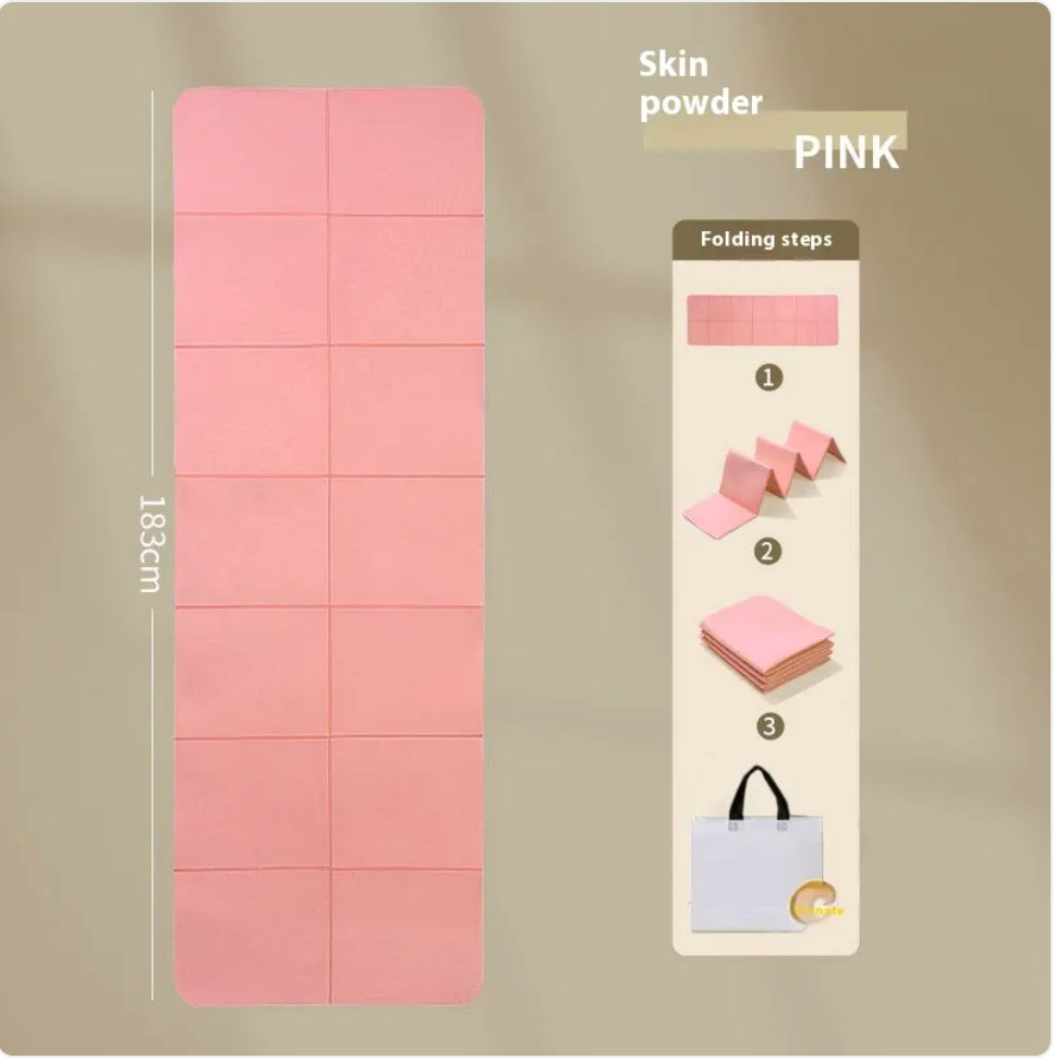 Premium Folding TPE Yoga & Fitness Mat