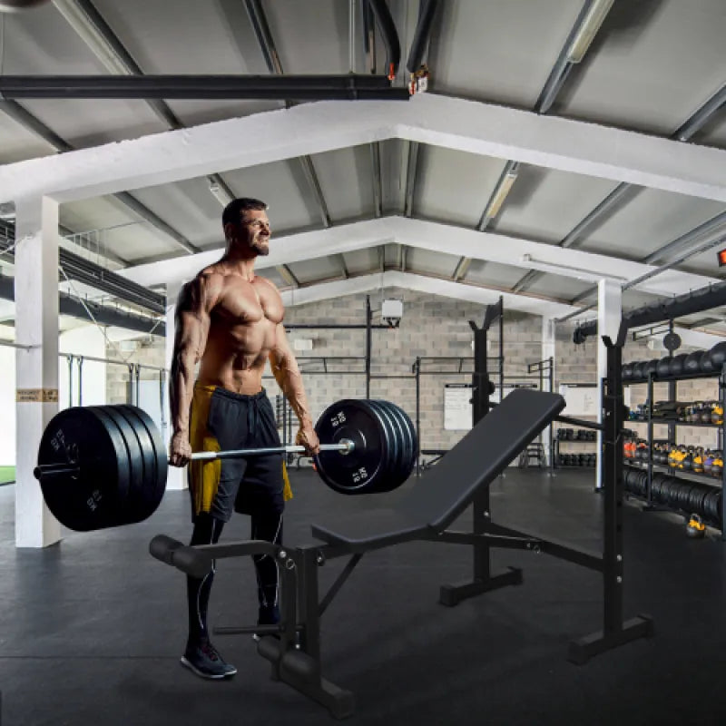 Multi-Bench Press & Squat Rack Station