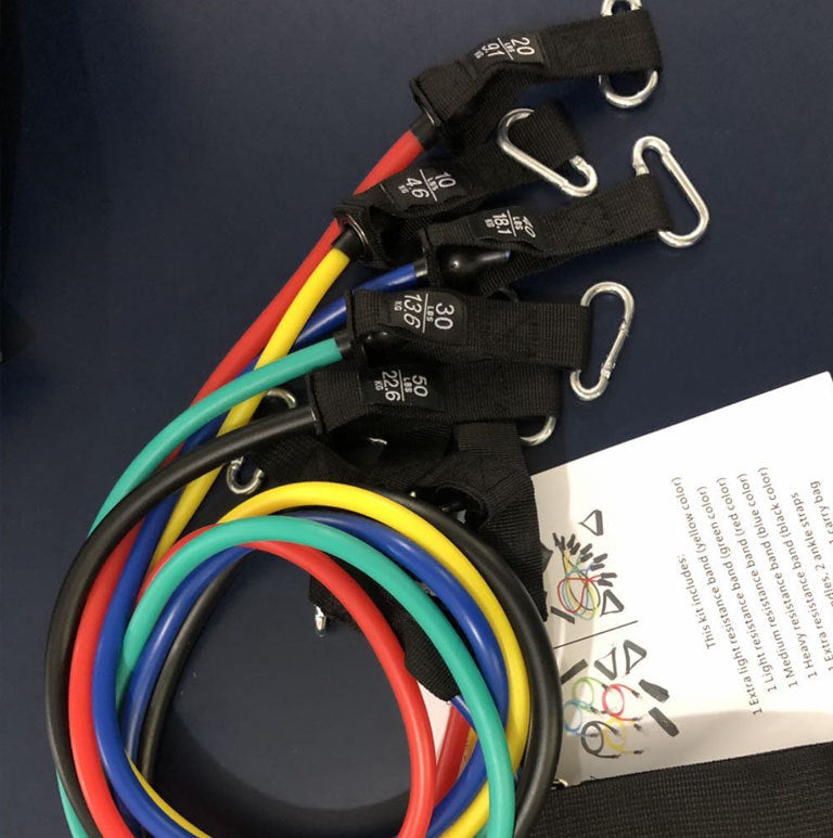 Multi-Level Resistance Bands Set with Handles