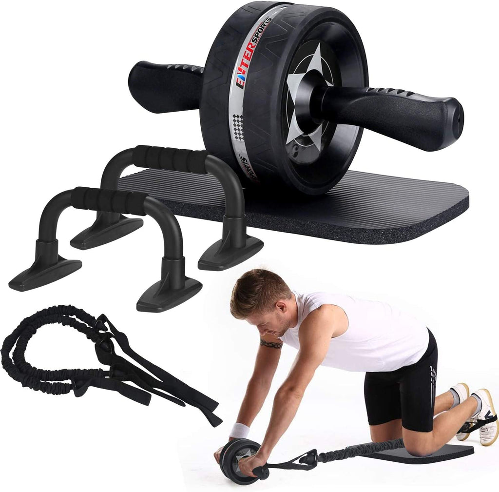6-in-1 Ab Roller & Home Gym Workout Kit
