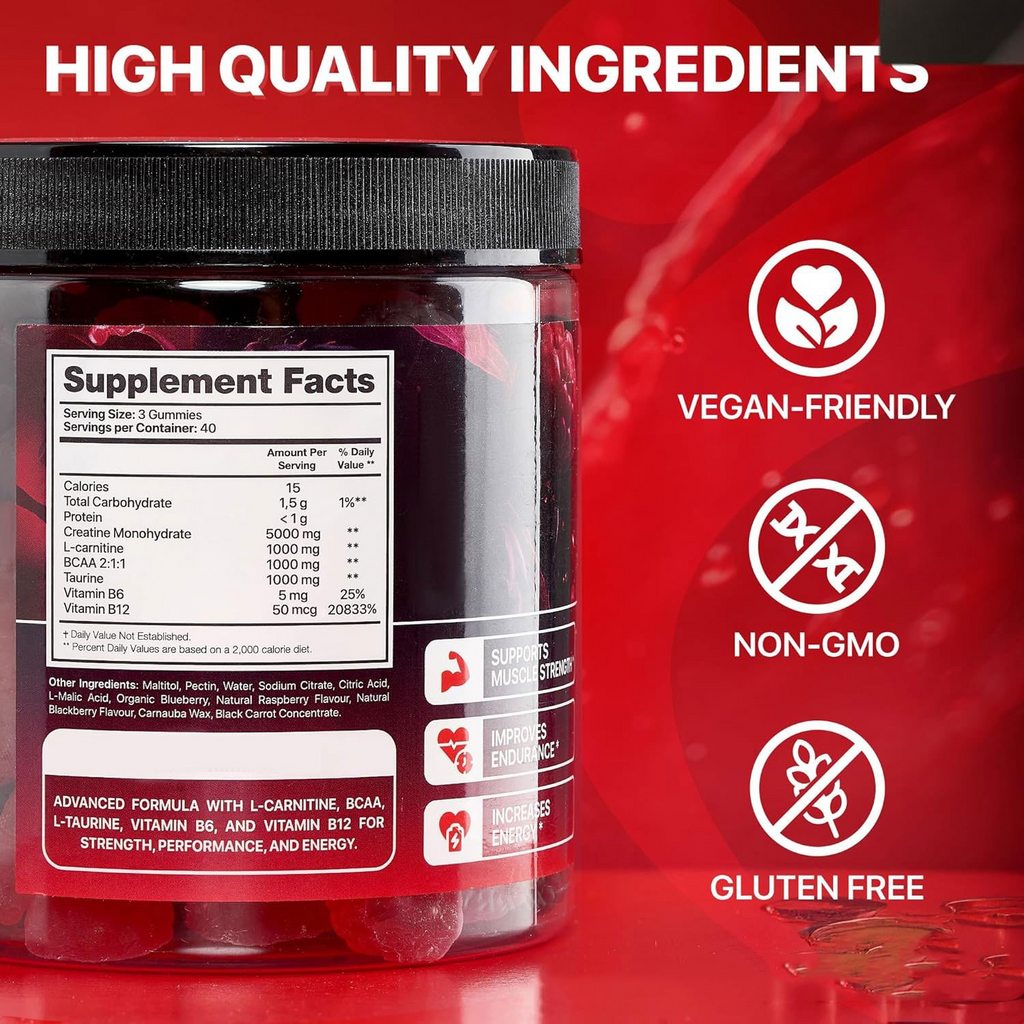 Muscle Boost Creatine Gummies