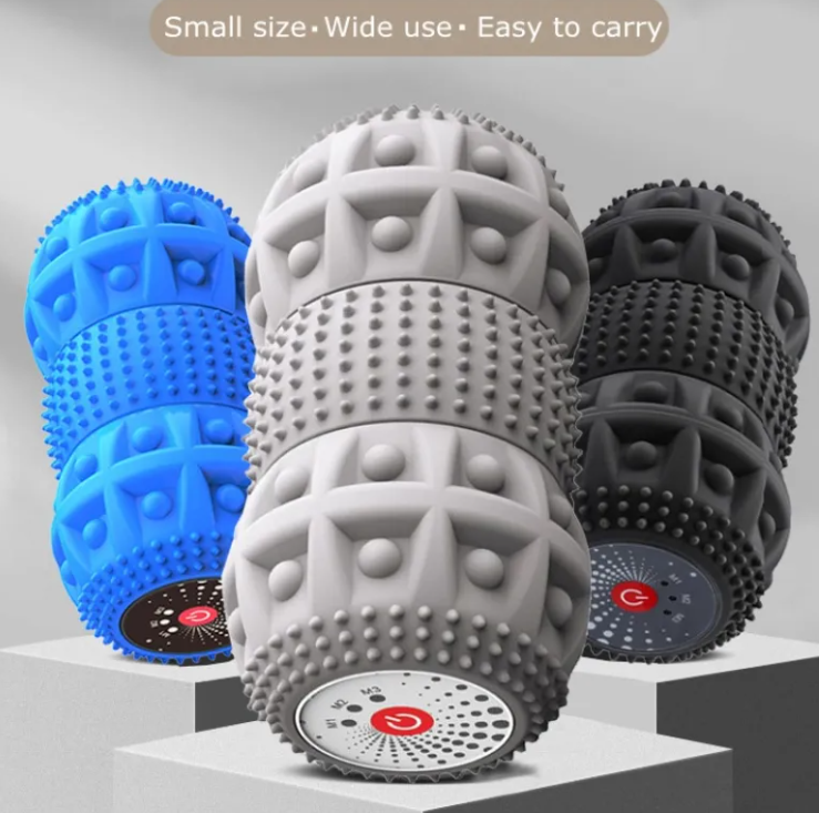 Electric Vibrating Foam Roller – Rechargeable Deep Tissue Massager