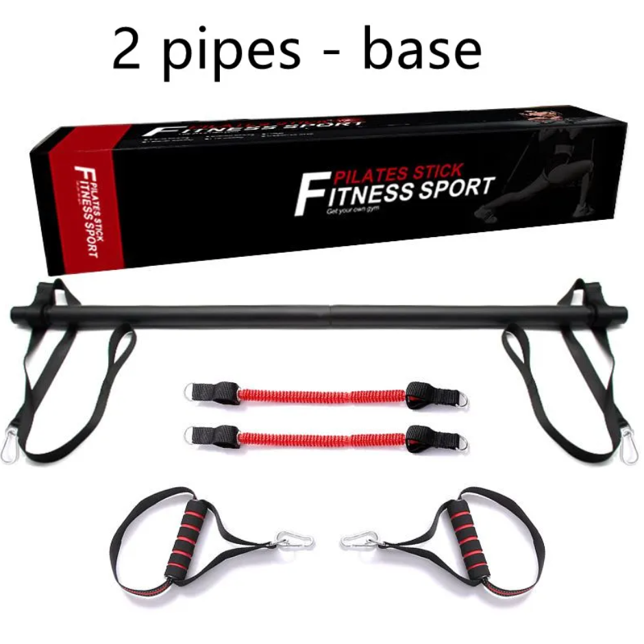 Portable Pilates Bar Kit with Resistance Bands