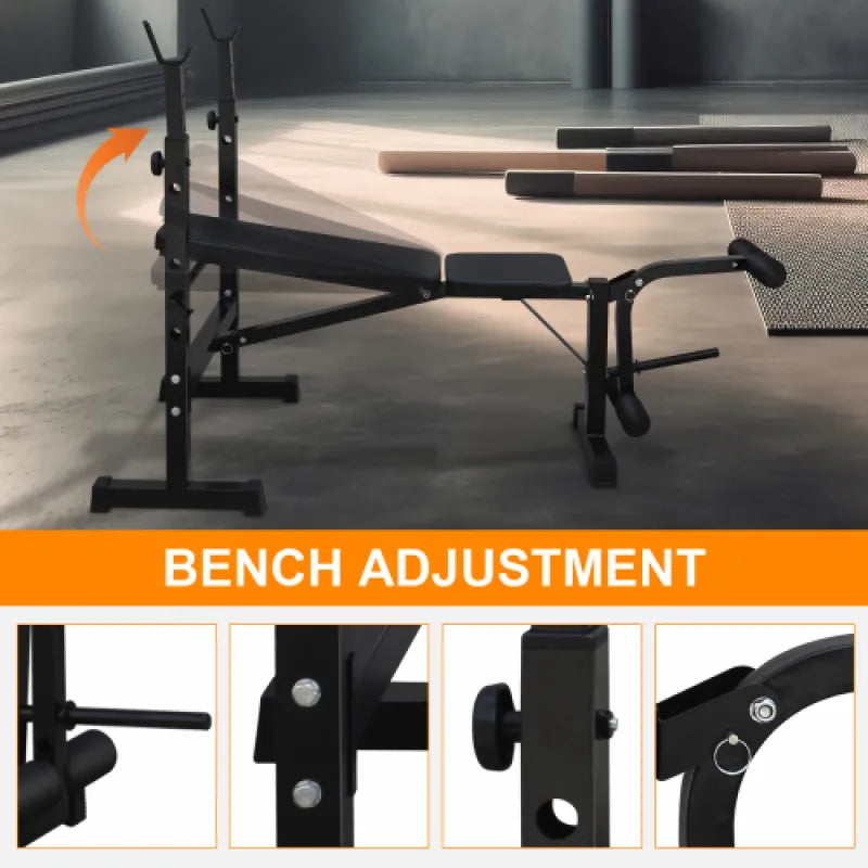 Multi-Bench Press & Squat Rack Station
