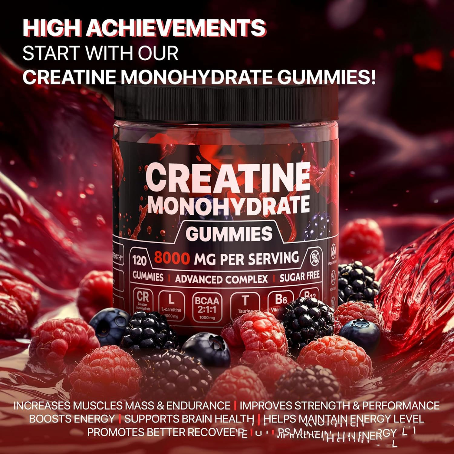 Muscle Boost Creatine Gummies
