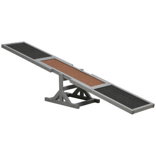 Wooden Dog Agility Seesaw Training Ramp