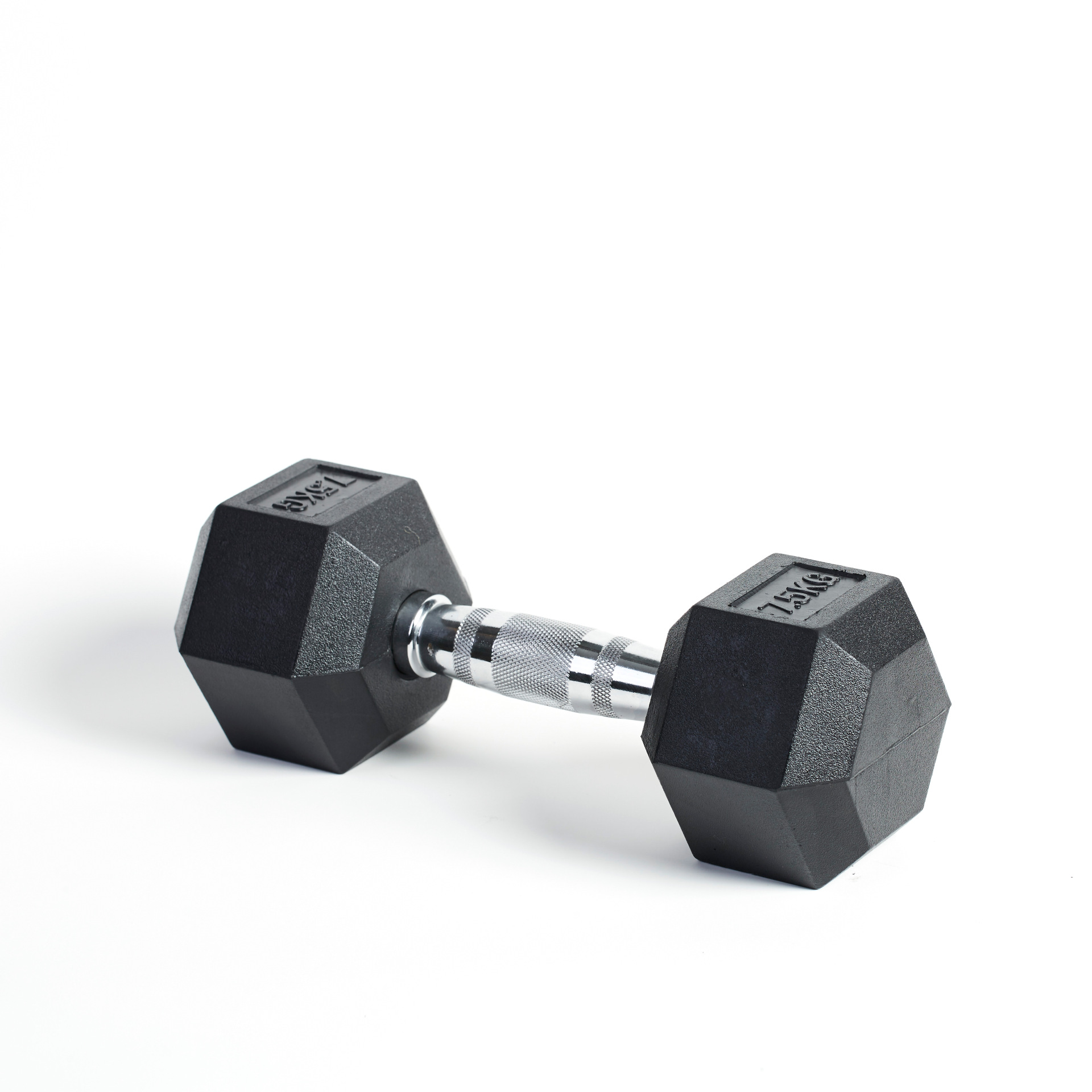 Rubber Hex Dumbbell Set