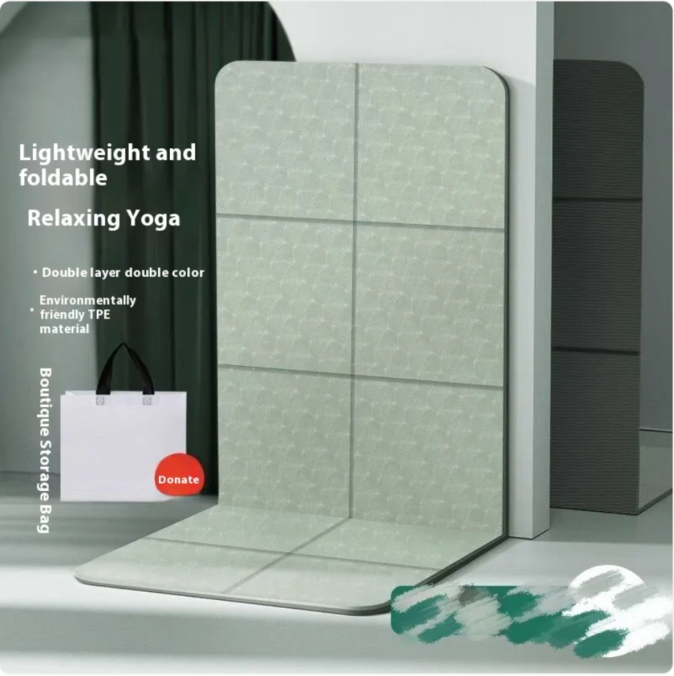 Premium Folding TPE Yoga & Fitness Mat