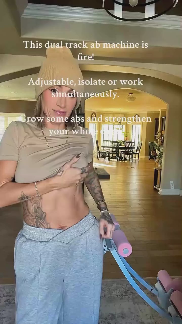 Foldable Ab Crunch Machine & Core Trainer